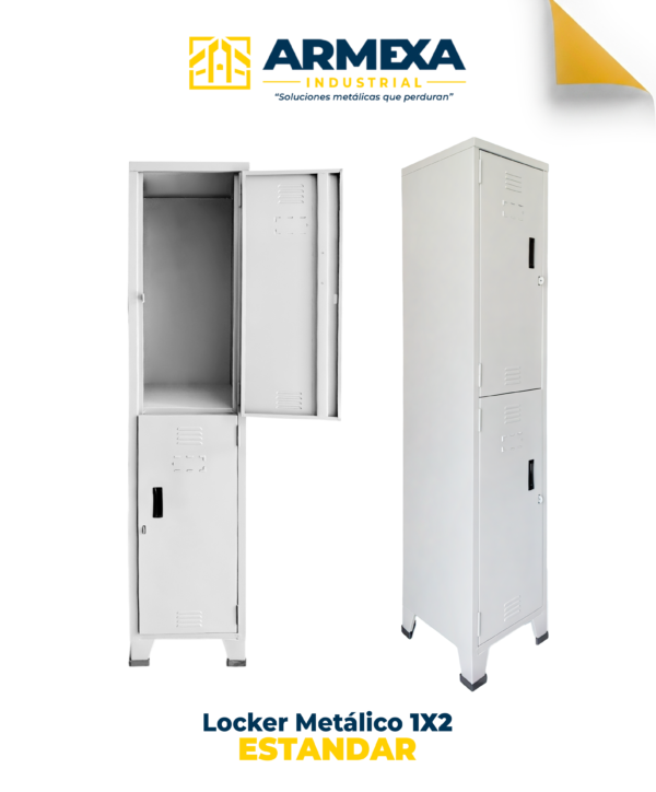 Locker Metálico 1x2 Estándar
