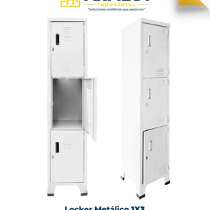 Locker Metálico 1x3 Estándar