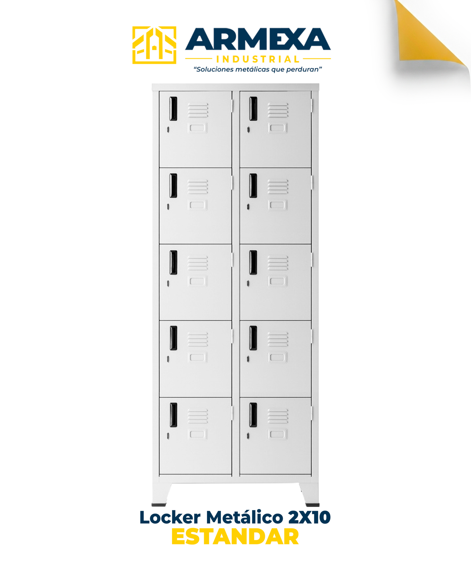 Locker Metálico 2x10 Estándar