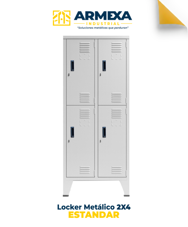 Locker Metálico 2x4 Estándar
