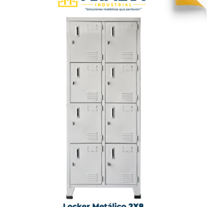 Locker Metálico 2x8 Estándar