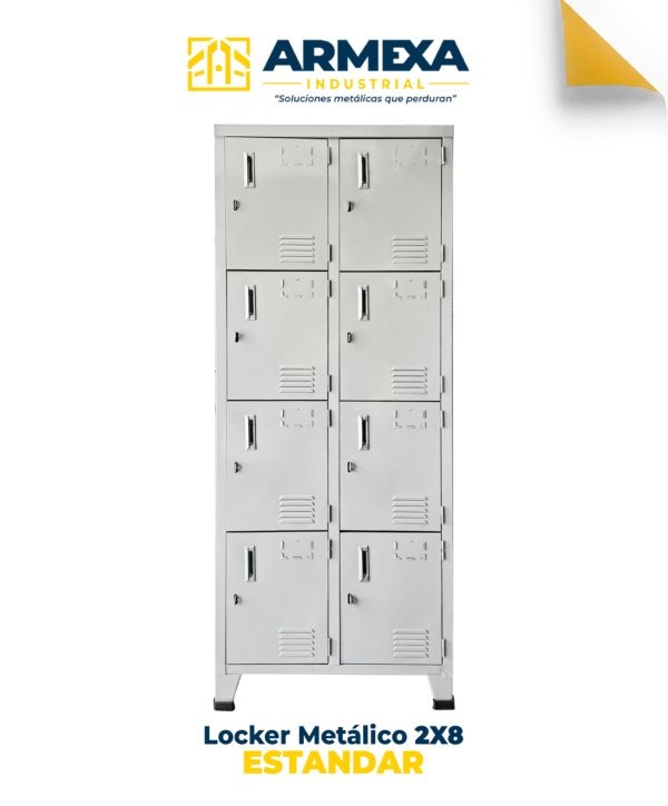 Locker Metálico 2x8 Estándar