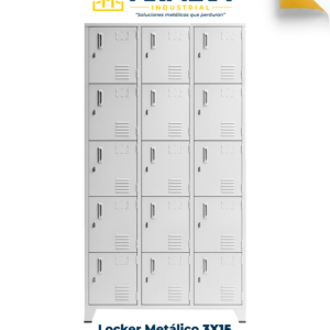Locker Metálico 3x15 Estándar
