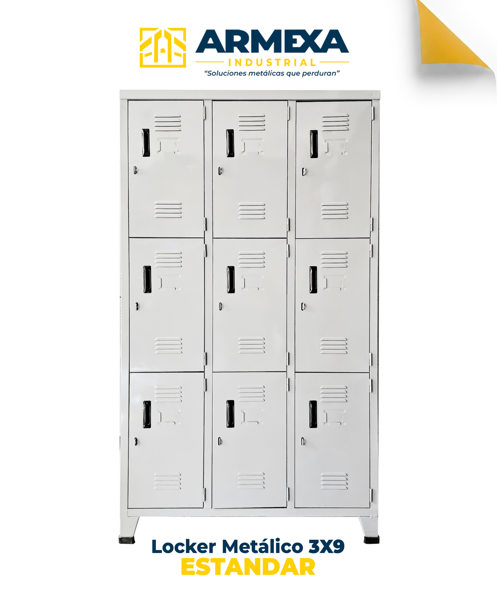 Locker Metálico 3x9 Estándar