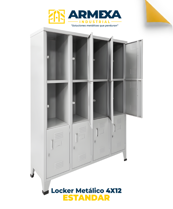 Locker Metálico 4x12 Estándar