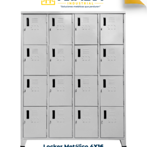 Locker Metálico 4x16 Estándar