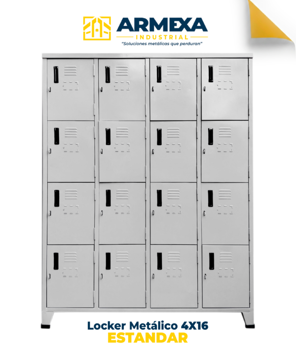 Locker Metálico 4x16 Estándar
