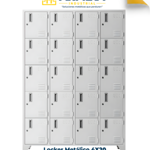 Locker Metálico 4x20 Estándar