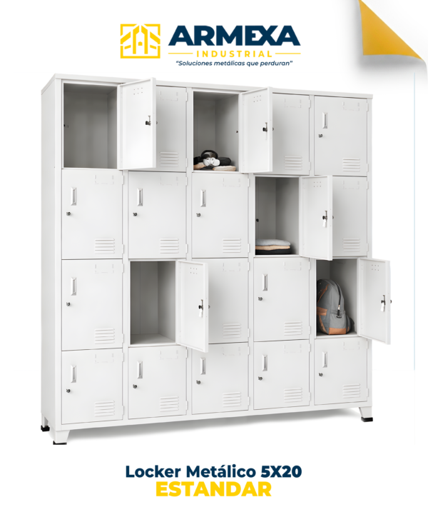 Locker Metálico 5x20 Estándar