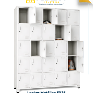 Locker Metálico 5x25 Estándar