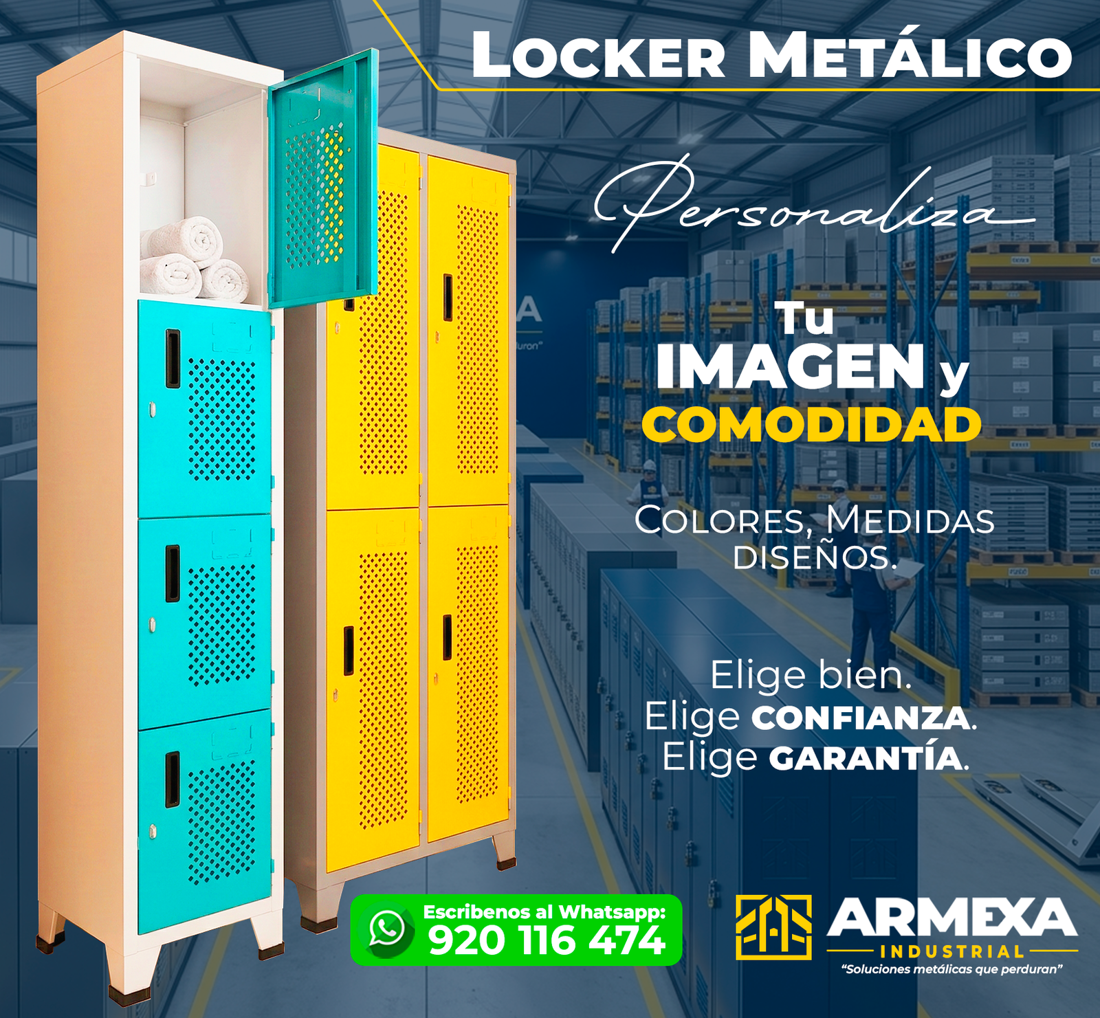 Publicación promocional de Armexa Industrial 9