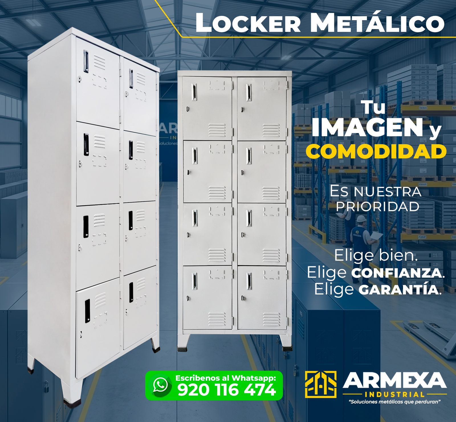 Publicación promocional de Armexa Industrial 5