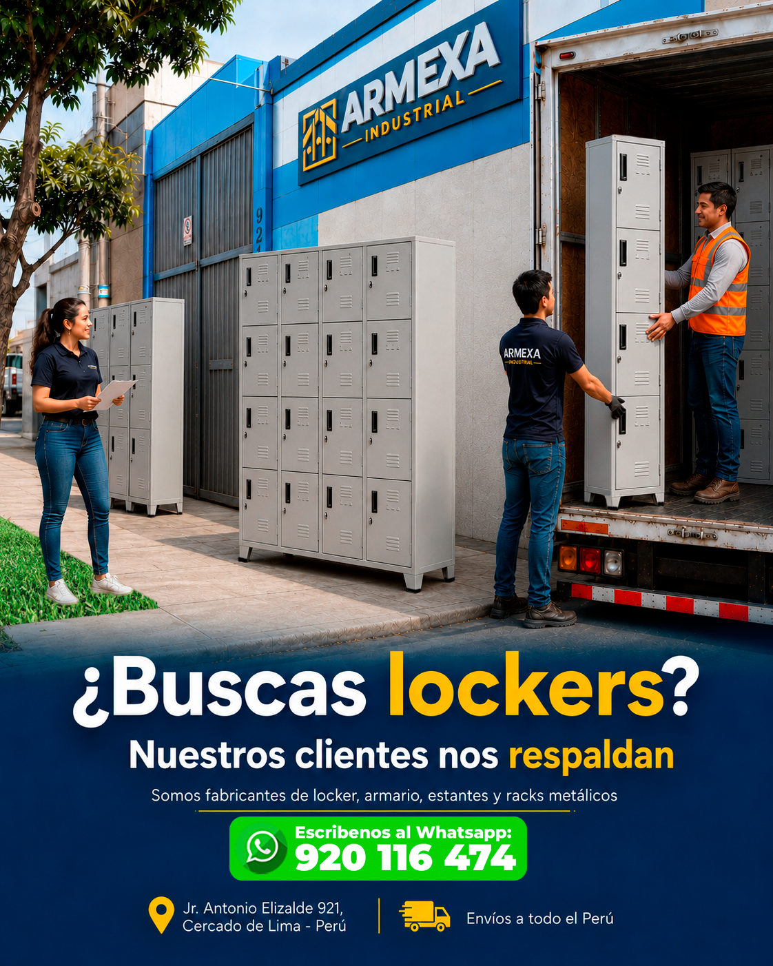 Publicación promocional de Armexa Industrial 1